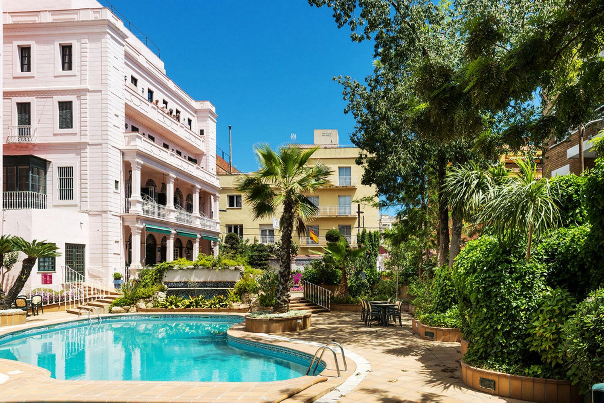 Hotel Guitart Rosa - Adults Only โยเรตเดมาร์ ภายนอก รูปภาพ